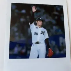 千葉ロッテ 中森俊介選手 スクエアチェキ