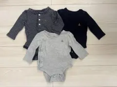 baby GAP 3-6ヶ月ロンパース3点セット　1点おまけ付き