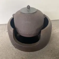 鉄製茶釜 大小2個セット 鉄製茶釜 大小2個セット