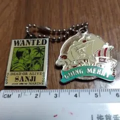ONE PIECE サンジ ゴーイングメリー号 メタルチャーム