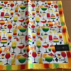PATRICK COX 大判　カクテル柄ハンカチのサムネイル