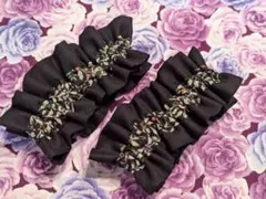 アームバンド　花柄　①