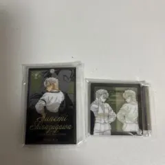 鬼滅の刃モクテルバー ロトくじ 不死川実弥アクリルパネル アクキー2個セット