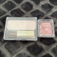 CANMAKE JEWELSTAR EYES & セザンヌ コントロールカラー