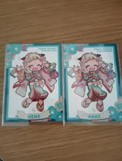 地縛少年花子くん　10周年記念ミュージアム　特典　イラストカード　八尋 寧々