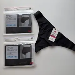 【3点セット】UNIQLO エアリズムシームレスショーツ Mサイズ 2枚＋他のサムネイル