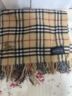 BURBERRY バーバリー ストール　ノバチェック　ブランケット　ウール