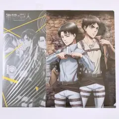エレン　リヴァイ　進撃の巨人　クリアファイル　WIT STUDIO