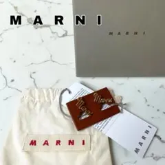 希少 美品 MARNI マルニ ロゴ ピアス ゴールド アクセサリーのサムネイル
