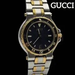 稼動品　GUCCI グッチ　9700M ダイバー　黒ベゼル　腕時計　メンズ 稼動品 GUCCI グッチ 9700M ダイバー 黒ベゼル 腕時計 メンズ 楽天市場