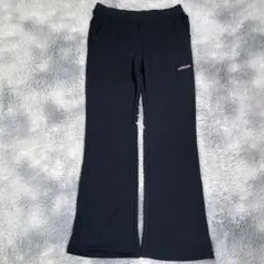 adidas【L】スウェットパンツ　ブラック　厚手　大きいサイズ　レディース