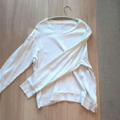 TAKA-Q Dress T ジャケT 白 長袖 ロンT メンズ L