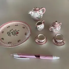 ピンクハウス♪新品未使用食器♪皿♪プレート♪5皿セット♪陶器 ピンクハウス♪新品未使用食器♪皿♪プレート♪5皿セット♪陶器 PINK