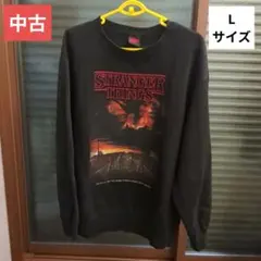 GU×ストレンジャーシングス ヘビーウェイトスウェット トレーナー L 中古