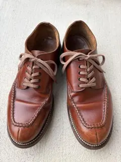 CUSHMAN クッシュマン 40’S Uチップモカシンシューズ 牛革カウハイド