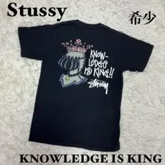 ☆【希少】Stussy KNOWLEDGE IS KING☆