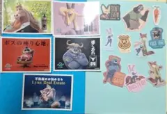 ズートピア　ステッカー　まとめ売り