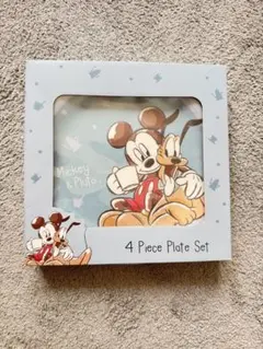 ミッキー＆フレンズ 4ピースプレートセット