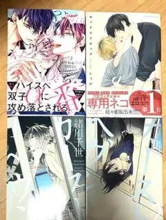 ボーイズラブ漫画 4冊セット セックスドロップ しっけ カーストヘブン 1.2巻