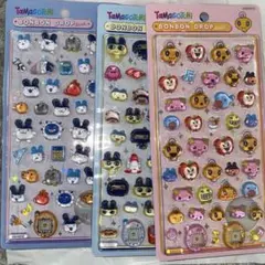 たまごっちボンボンドロップシール まめっち みみっち めめっち3枚セット