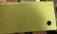 DSi 緑 中古品 本体+カセット 箱と充電機なし