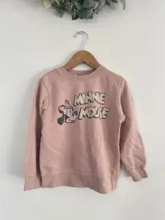 ミニーマウス トレーナー ピンク