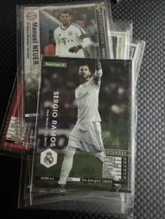 セルヒオ・ラモス　ルーキーカード PANINI MEGACRACKS セルヒオ・ラモス ルーキーカード PSA8