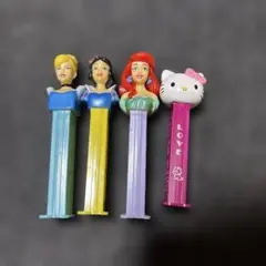 PEZ ペッツ ディズニー ハローキティ 4本セット