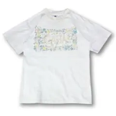 90s USA製 H.L.MILLER KAUAI ハワイ 古着Tシャツ 花柄M