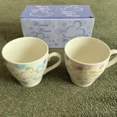 【新品未使用】ディズニー ミッキー&ミニー ペアマグカップ 第一生命ノベルティのサムネイル