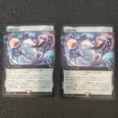 通報の角笛2枚セット
