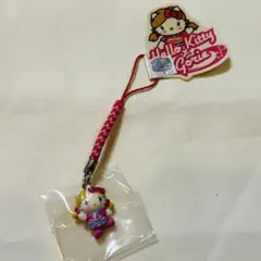 ハローキティ】平成レトロ 根付 ストラップ ゴリエ フジテレビ 2点
