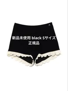 パンツ Velour mini pants black ANDMARY Velour mini pants black s - メルカリ