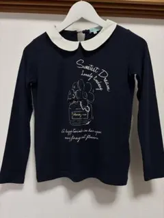 ネイビー 長袖シャツ 140cm