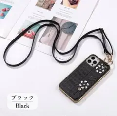 ブラック ケース かわいい iPhone 12 mini さくら 桜 カバー