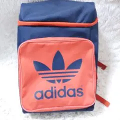 adidas ORIGINALS リュック ネイビー/オレンジ