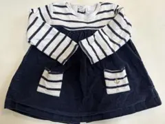 プチバトー　ワンピース 12m/74cm