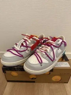 OFF-WHITE × NIKE Dunk Low “The 50” Lot45