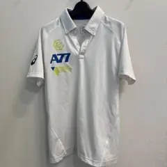 アシックス ポロシャツ A77 ホワイト