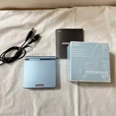 ゲームボーイアドバンスSP ブルー 箱付き 美品