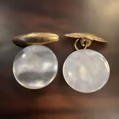 US ヴィンテージ カフスボタン カフリンクス ラウンド