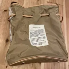 美品THEATRE PRODUCTS ショルダーバッグ ベージュ