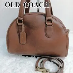 OLD COACH コーチ ダークブラウン 9928 ハーフムーン グラブタン
