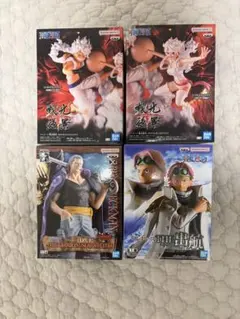 ワンピース フィギュア ルフィ、ボニー、ベックマン、コビー 4種セットのサムネイル