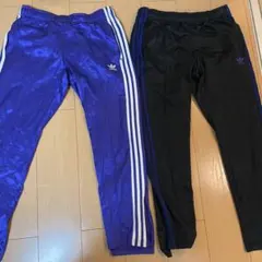 adidas ラインジャージパンツ