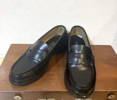 【ほぼ未使用】HARUTA ハルタ ローファー 22.5cm ブラック