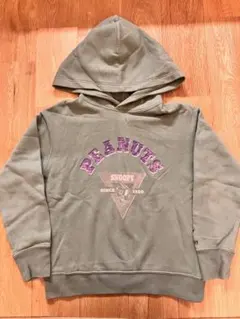 ユニクロ PEANUTS スヌーピー パーカー キッズ 140