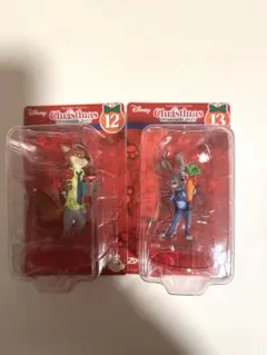 ディズニークリスマスオーナメント ズートピア　2点セット