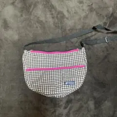 ショルダーバッグ　チェック柄
