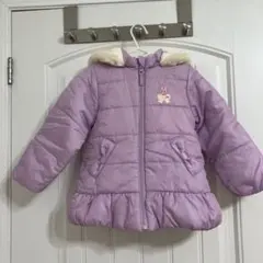 未使用に近い　ミキハウス　ホットビスケッツ　中綿ジャンパー　100cm